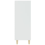 Sideboard White 69.5x32.5x90 cm Engineered Wood