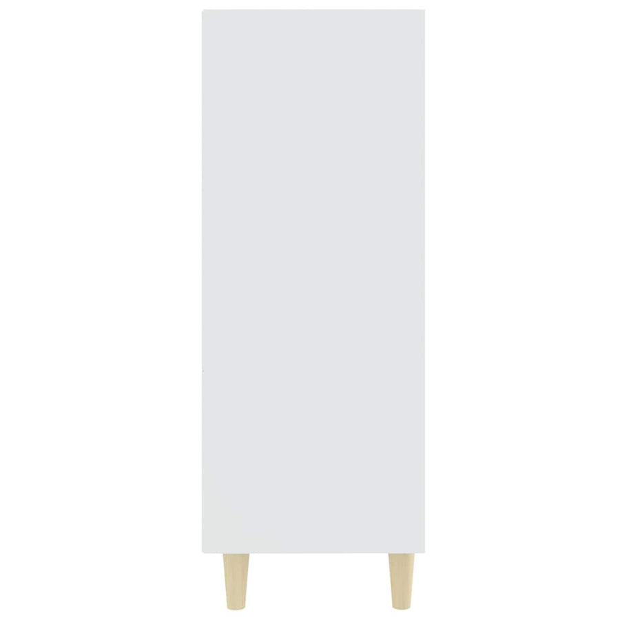 Sideboard White 69.5x32.5x90 cm Engineered Wood