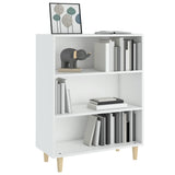 Sideboard White 69.5x32.5x90 cm Engineered Wood - Rear View
