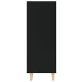 Sideboard Black 69.5x32.5x90 cm Engineered Wood