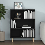 Sideboard Black 69.5x32.5x90 cm Engineered Wood - 45-Degree Angle