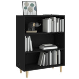 Sideboard Black 69.5x32.5x90 cm Engineered Wood
