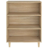 Sideboard Sonoma Oak 69.5x32.5x90 cm Engineered Wood - Side View