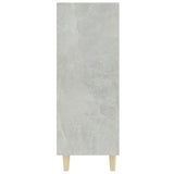 Sideboard Concrete Grey 69.5x32.5x90 cm Engineered Wood