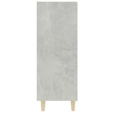 Sideboard Concrete Grey 69.5x32.5x90 cm Engineered Wood - Top-Down View