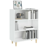 Sideboard High Gloss White 69.5x32.5x90 cm Engineered Wood - Rear View