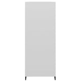 Sideboard High Gloss White 69.5x32.5x90 cm Engineered Wood - Top-Down View