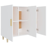 Sideboard White 90x34x80 cm Engineered Wood - Top-Down View