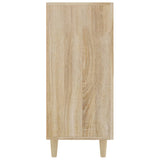 Sideboard Sonoma Oak 90x34x80 cm Engineered Wood