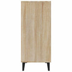 Sideboard Sonoma Oak 90x34x80 cm Engineered Wood
