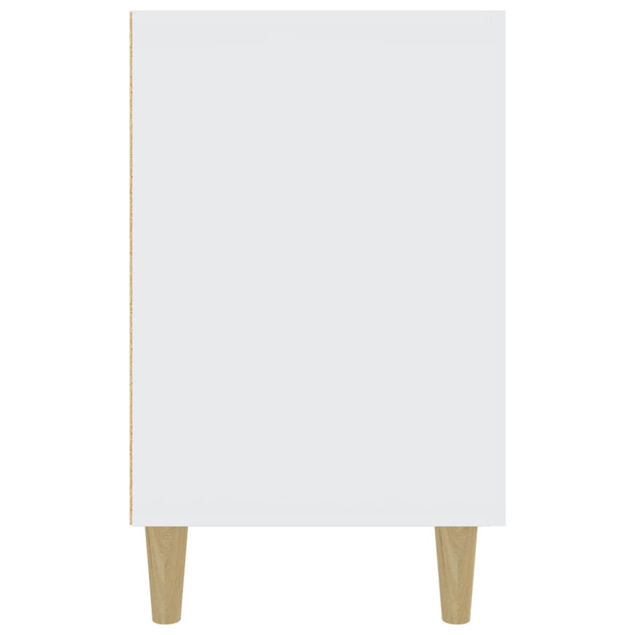 Sideboard White 100x36x60 cm Engineered Wood