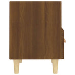 Bedside Cabinets 2 pcs Brown Oak 40x35x47 cm
