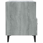 Bedside Cabinet Grey Sonoma Engineered Wood