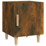 Bedside Cabinets 2 pcs Smoked Oak Engineered Wood