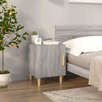 Bedside Cabinets 2 pcs Grey Sonoma Engineered Wood