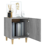 Bedside Cabinets 2 pcs Grey Sonoma Engineered Wood - Extra Image
