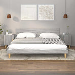 Bedside Cabinets 2 pcs Grey Sonoma Engineered Wood