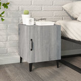 Bedside Cabinets 2 pcs Grey Sonoma Engineered Wood - Extra Image