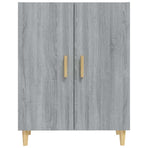 Sideboard Grey Sonoma 70x34x90 cm Engineered Wood