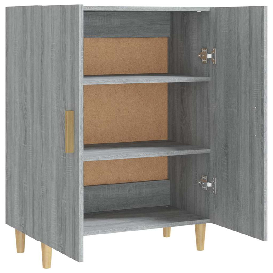 Sideboard Grey Sonoma 70x34x90 cm Engineered Wood