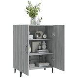 Sideboard Grey Sonoma 70x34x90 cm Engineered Wood - Close-Up Angle