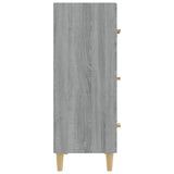 Sideboard Grey Sonoma 70x34x90 cm Engineered Wood - Top-Down View