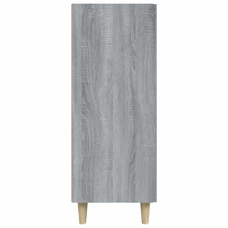 Sideboard Grey Sonoma 69.5x34x90 cm Engineered Wood