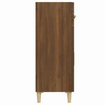 Sideboard Brown Oak 69.5x34x89 cm Engineered Wood