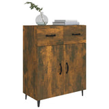 Sideboard Smoked Oak 69.5x34x90 cm Engineered Wood - Top-Down View
