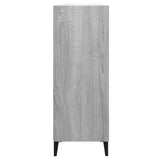 Sideboard Grey Sonoma 69.5x32.5x90 cm Engineered Wood - Top-Down View