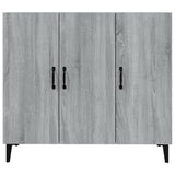 Sideboard Grey Sonoma 90x34x80 cm Engineered Wood - 45-Degree Angle