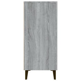Sideboard Grey Sonoma 90x34x80 cm Engineered Wood