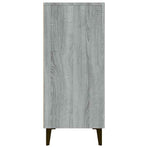 Sideboard Grey Sonoma 90x34x80 cm Engineered Wood
