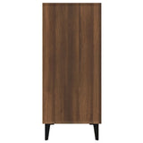 Sideboard Brown Oak 90x34x80 cm Engineered Wood