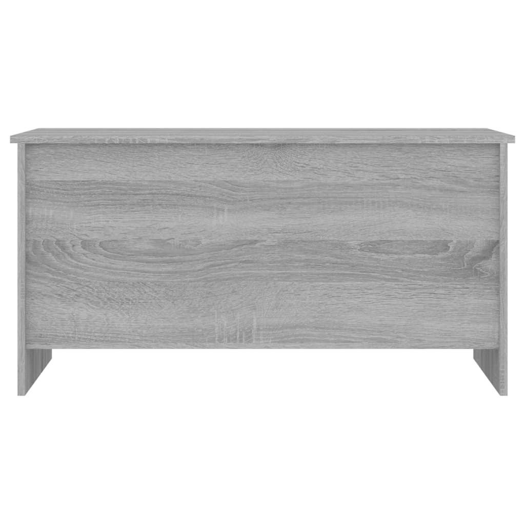 Coffee Table Grey Sonoma 102x55.5x52.5 cm Engineered Wood
