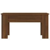 Coffee Table Brown Oak 101x49x52 cm Engineered Wood