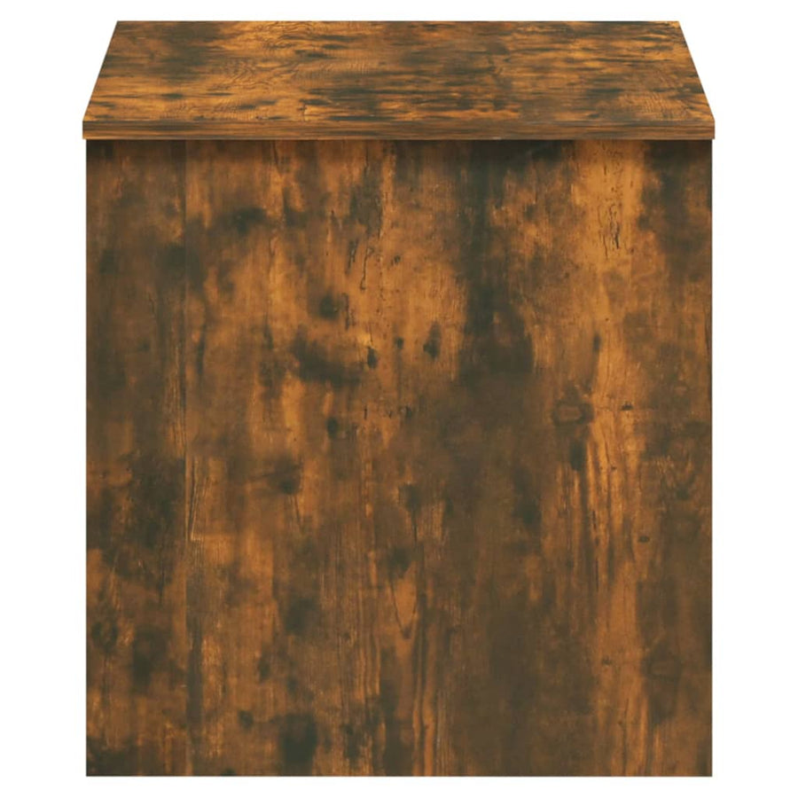 Coffee Table Smoked Oak 102x50.5x52.5 cm Engineered Wood