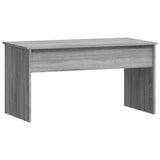 Coffee Table Grey Sonoma 102x50.5x52.5 cm Engineered Wood - Side View