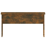 Coffee Table Smoked Oak 80x50.5x41.5 cm Engineered Wood