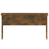 Coffee Table Smoked Oak 80x50.5x41.5 cm Engineered Wood - Top-Down View