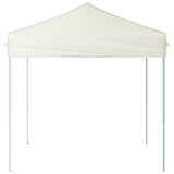 Folding Party Tent Cream 2x2 m - Side View