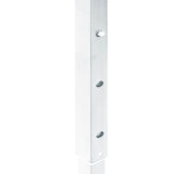 Folding Party Tent White 2x2 m - Rear View