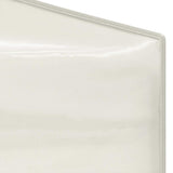 Folding Party Tent with Sidewalls Cream 2x2 m - 45-Degree Angle