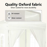 Folding Party Tent with Sidewalls Cream 2x2 m - Extra Image