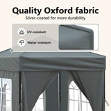 Folding Party Tent with Sidewalls Anthracite 2x2 m - Extra Image