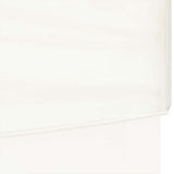 Folding Party Tent with Sidewalls White 2x2 m - Rear View