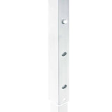 Folding Party Tent with Sidewalls White 2x2 m - Close-Up Angle