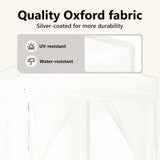 Folding Party Tent with Sidewalls White 2x2 m - Extra Image