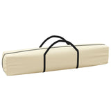 Folding Party Tent with Sidewalls Cream 2x2 m - Low Angle