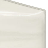 Folding Party Tent with Sidewalls Cream 3x3 m